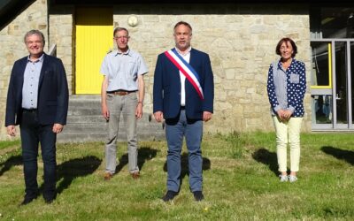 Le maire et ses adjoints : 